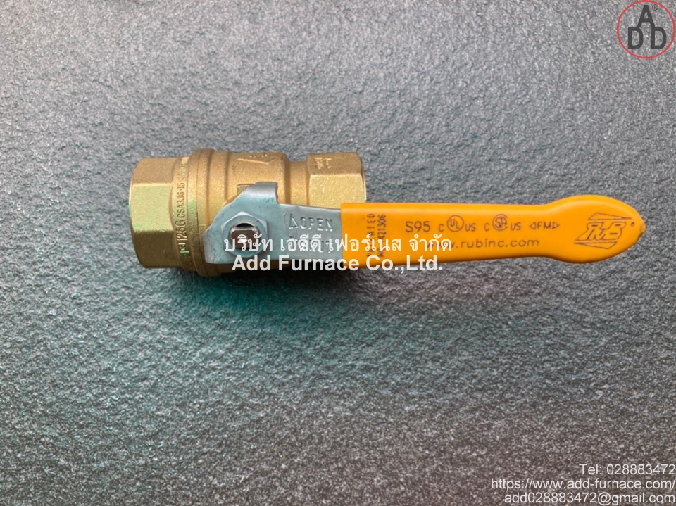 Gas Valve วาล์วแก๊ส Rub 1inch (1)